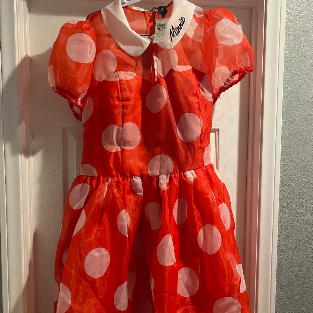 Hot Topic Minnie Mouse dress size 3